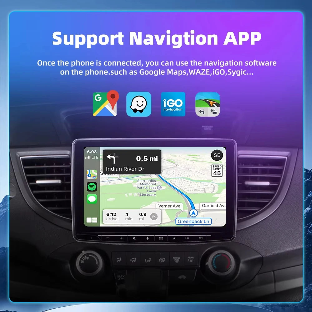 EKIY 2in1 Wireless CarPlay & Android Auto Adapter – AI Smart Box Dongle für kabelloses CarPlay im Auto