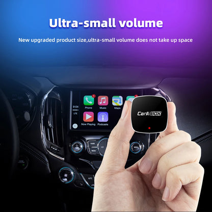 EKIY 2in1 Wireless CarPlay & Android Auto Adapter – AI Smart Box Dongle für kabelloses CarPlay im Auto